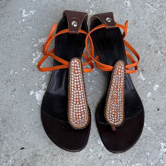 Guiseppe Zanotti rhinestone wedges | Poshmark