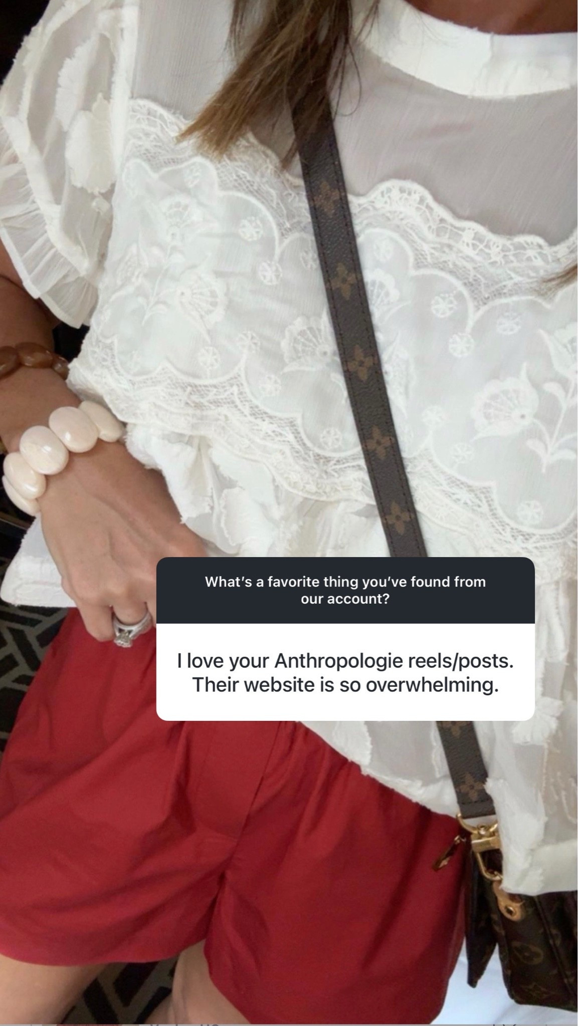 Anthropologie is one of our top favorites to shop! Always unique items. 
XS top
XXS shorts

#LTKootd #LTKmomlife #LTKSeasonal