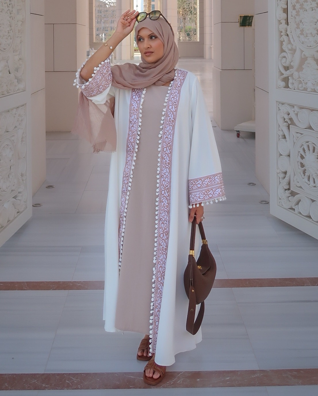 2Pc Modest Abaya Dress Set- perfect for holidays, functions events etc
I wore a size large for movement
I’m 5’7’ and a M/L in dresses & tops

#LTKmodest #LTKsummer #LTKAroundTheWorld