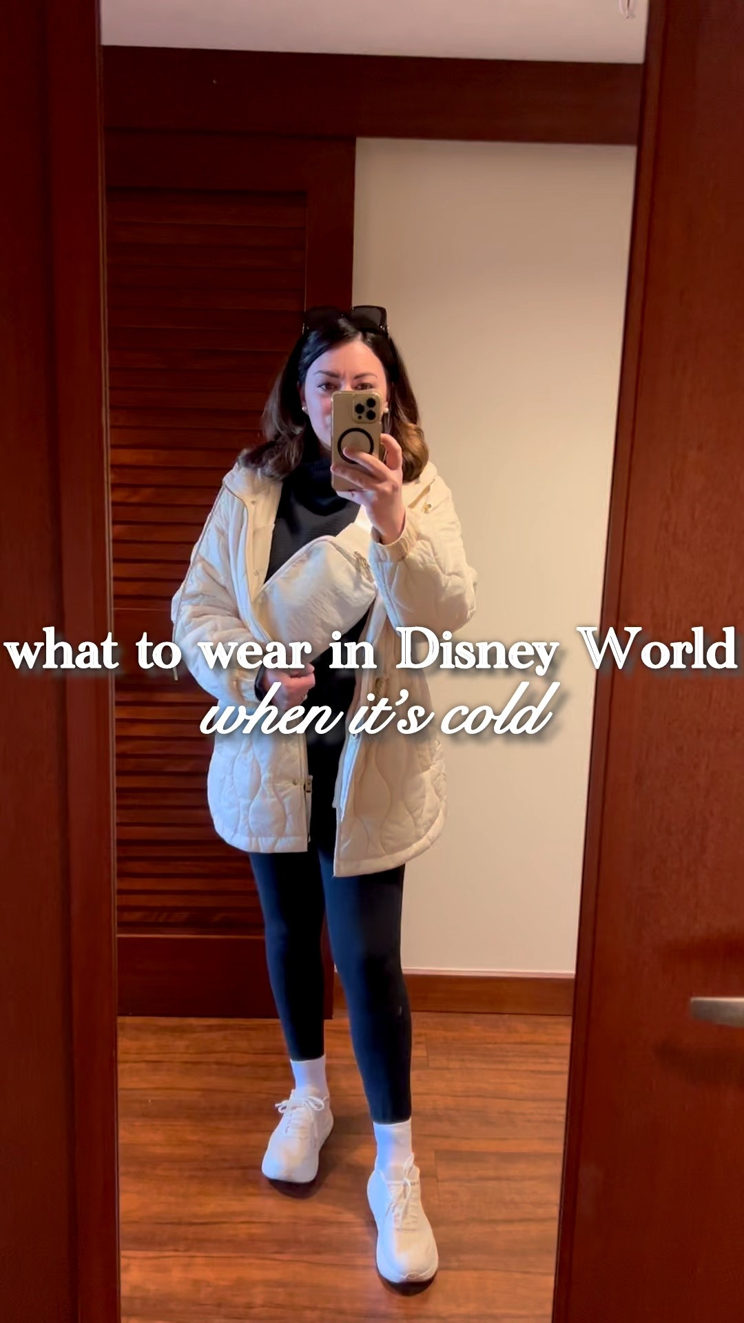 I have to image that we happen to be visiting Disney World for the coldest week of the year. Here’s my first day outfit. Also include flight gloves and a beanie hat. #disneyworld

#LTKTravel