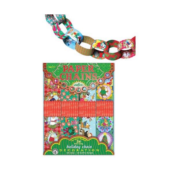 Holiday Paper Chains - Christmas Garland Decoration | Walmart (US)