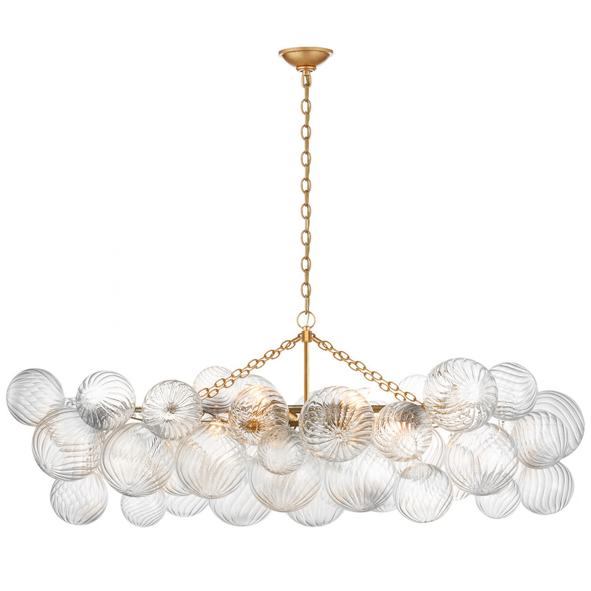 Talia Medium Linear Chandelier | Visual Comfort