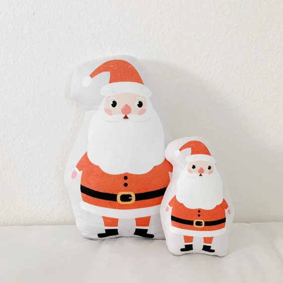 Christmas Gift Santa Santa Pillow Christmas Pillow Kids | Etsy | Etsy (US)