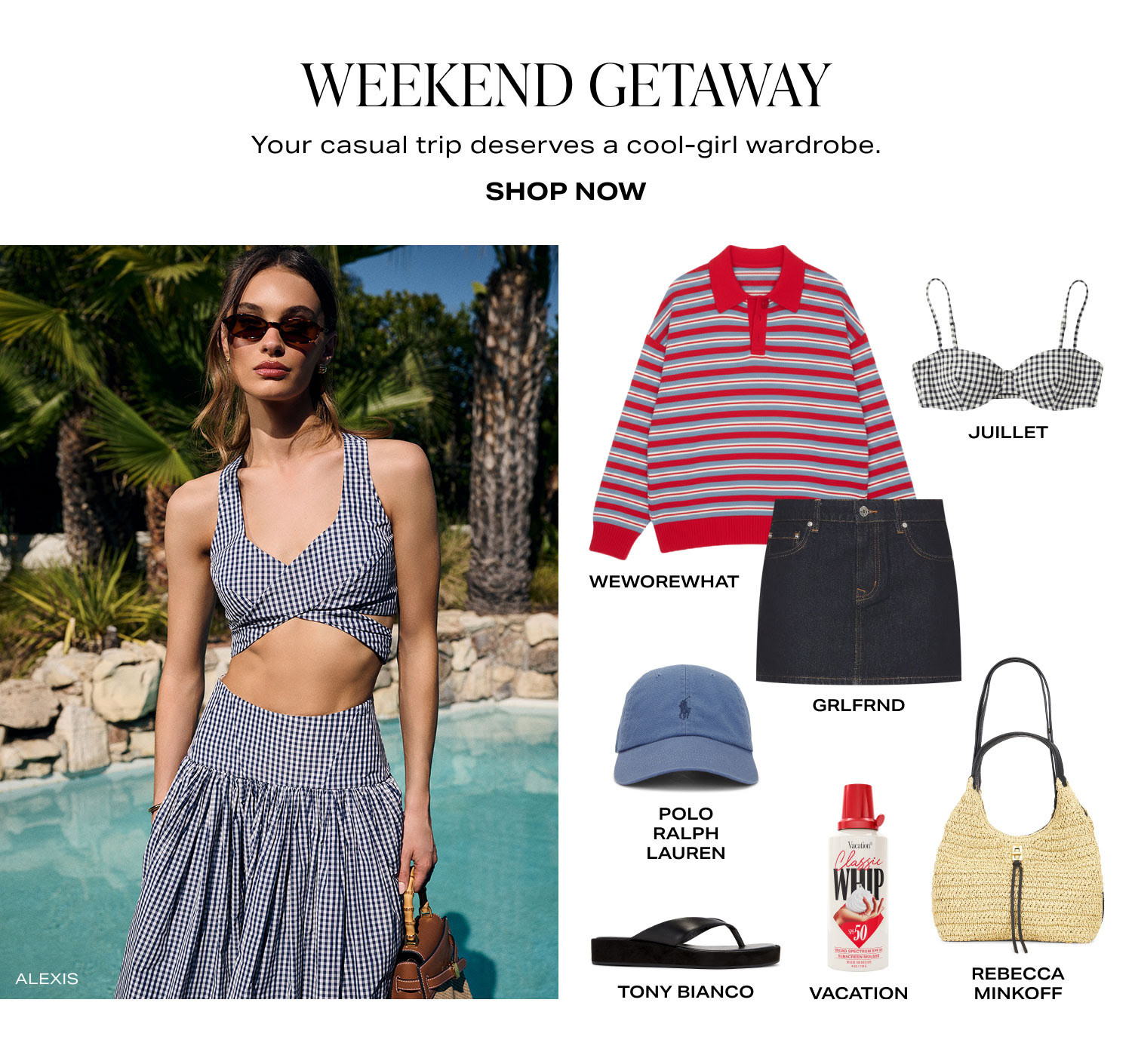 Weekend Getaway Outfit Inspo: Revolve  

 #LTKootd #LTKSeasonal