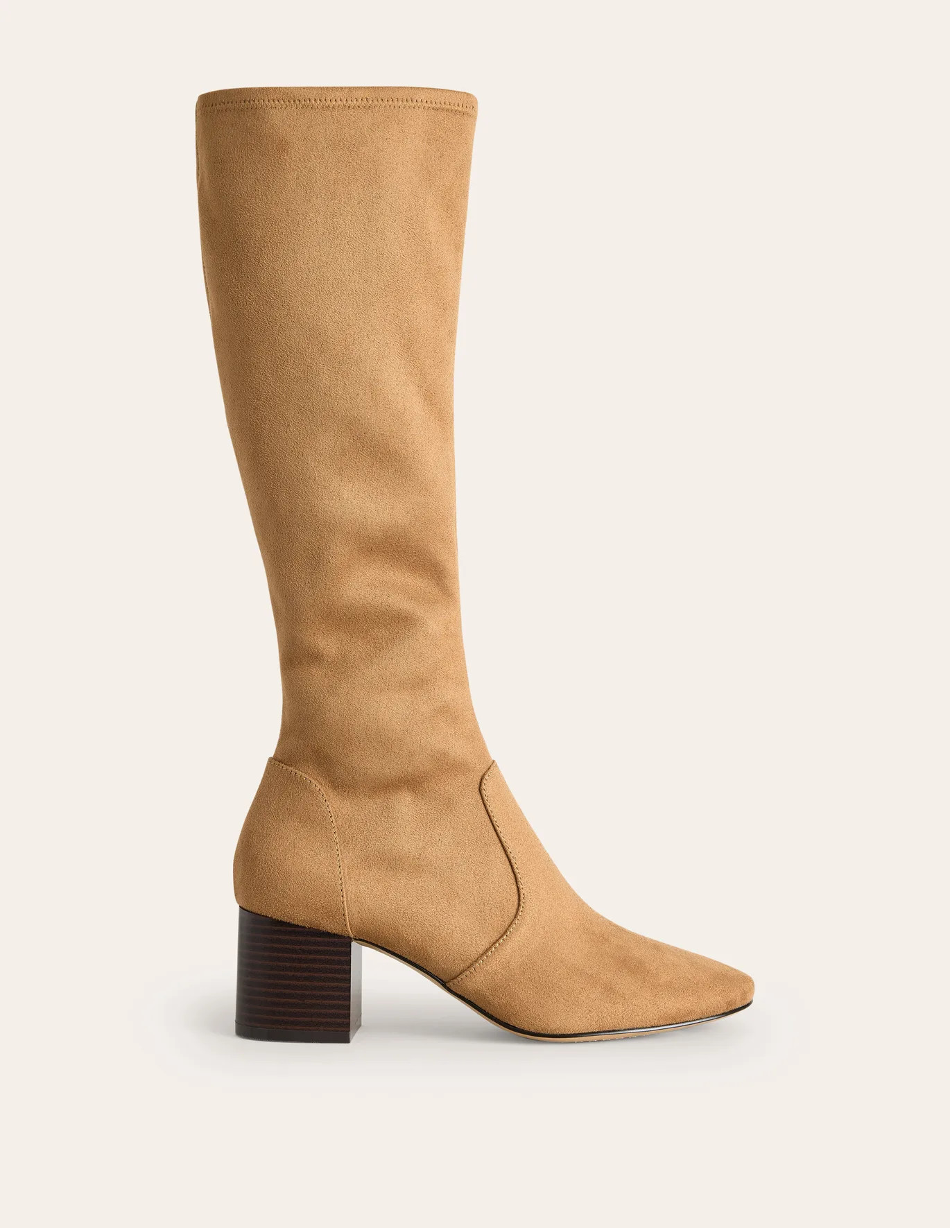 Heeled Stretch Knee Boots | Boden (US)