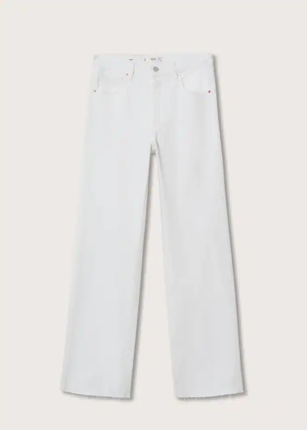 High-rise wideleg jeans  -  Women | Mango United Kingdom | MANGO (UK)