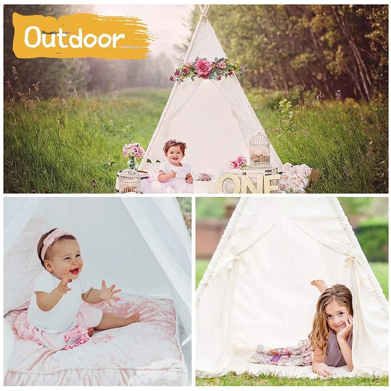 Play Tent For Kids With Carry Case, Foldable Girls Playhouse Toy Tent, Gift For Baby Toddler To P... | Wayfair North America