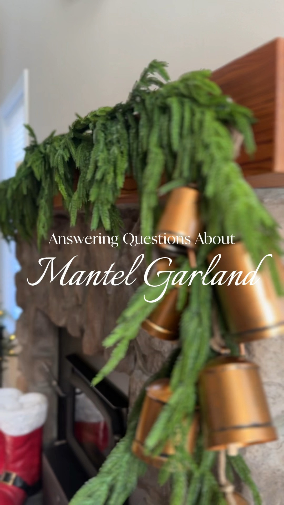 Answering common questions I've gotten surrounding my holiday Garland on my fireplace mantel in the living room. 

What I Used:
-two 5 foot pieces of Norfolk pine real touch Garland. This allowed some extra to dangle off one side 
-vintage inspired cow bell set found on Amazon
-command hooks to secure the Garland as well as the cowbells 

Holiday Garland // holiday home decor // Christmas decor // holiday decor inspiration // holiday mantel styling // viral Garland // realistic Garland // Christmas Garland // Christmas bells // traditional Christmas // Amazon home // Kirklands finds 


#LTKhome #LTKHoliday #LTKVideo