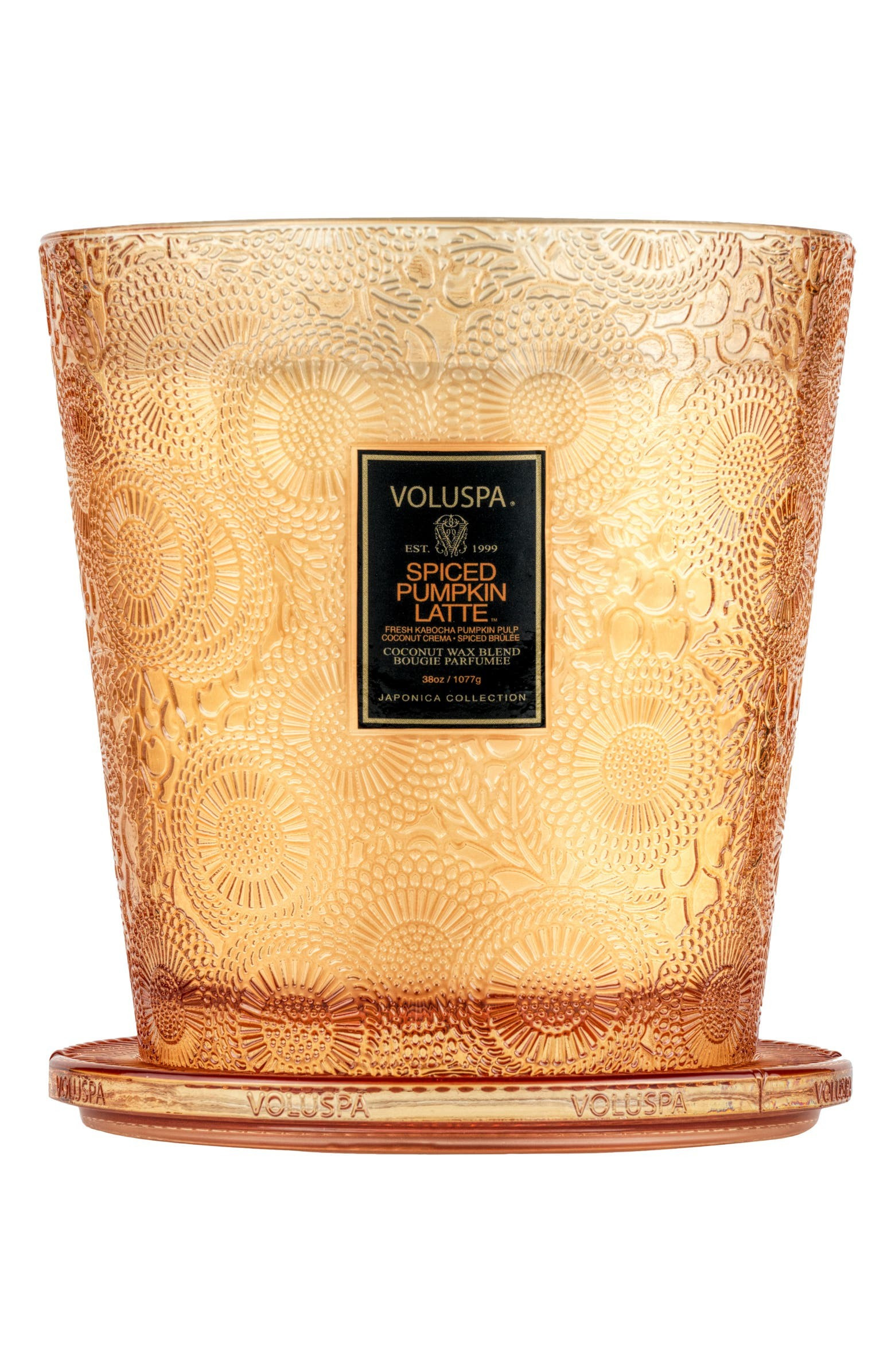 Spiced Pumpkin Latte 3-Wick Hearth Candle | Nordstrom