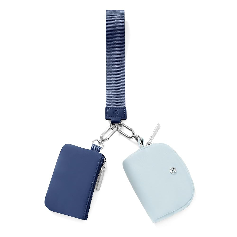 Mum's memory Mini Zip Around Wristlet Wallet for Women Dual Pouch Wristlet Portable keychain wall... | Amazon (US)