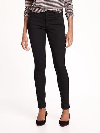 Old Navy Low Rise Rockstar Jeans For Women Size 0 Regular - Black | Old Navy US