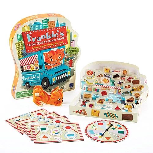Educational Insights Frankie's Food Truck Fiasco Game Shape Matching Preschool Educational Learni... | Walmart (US)