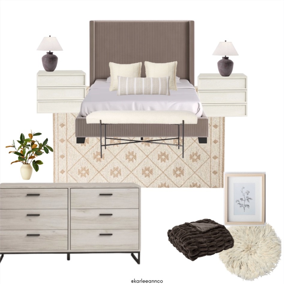 Loving this modern transitional bedroom with a few feminine touches!

Master bedroom, girls room, guest room, bedframe, rug, Target, Wayfair, dresser, nightstands, throw pillows, lamps, table lamp, wall art, throw blanket, bench

#LTKsalealert #LTKhome #LTKfamily