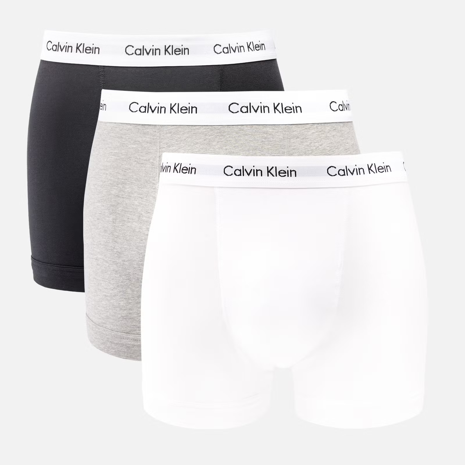 Calvin Klein Cotton Stretch 3-Pack Trunks - S | Coggles | Coggles (Global)