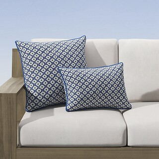 Palomino Tile Indoor/Outdoor Pillow | Frontgate | Frontgate