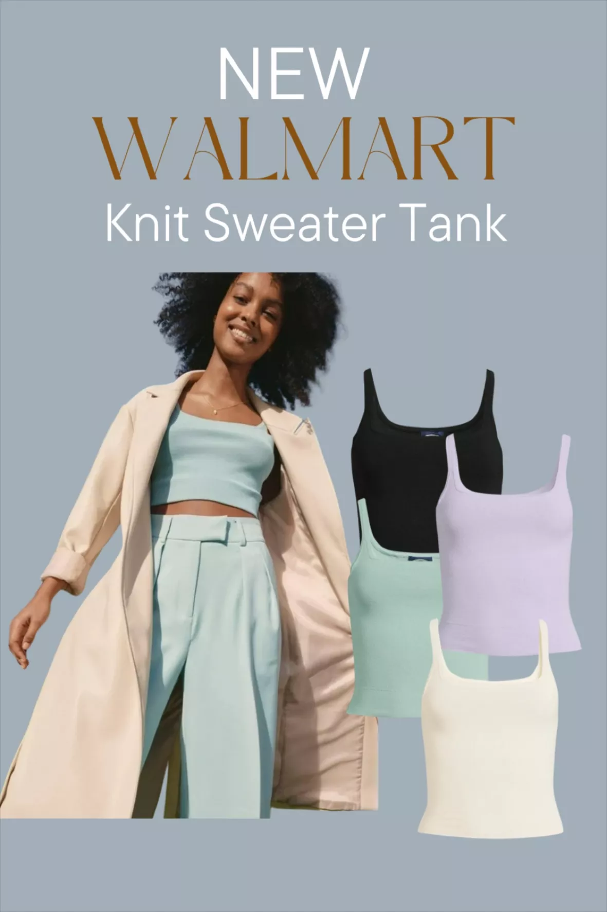 Ball Sweater-Knit Cropped Cami curated on LTK