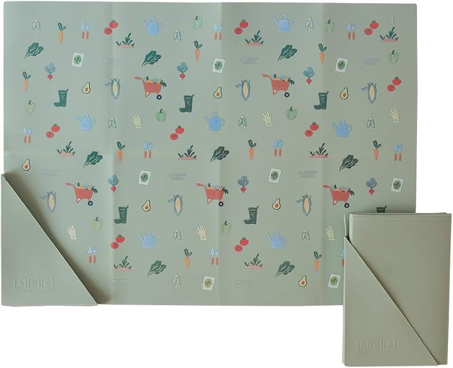 Austin Baby Co Silicone On-The-Go foldable Placemat | Portable, BPA-Free, Easy to Clean and perfe... | Amazon (US)