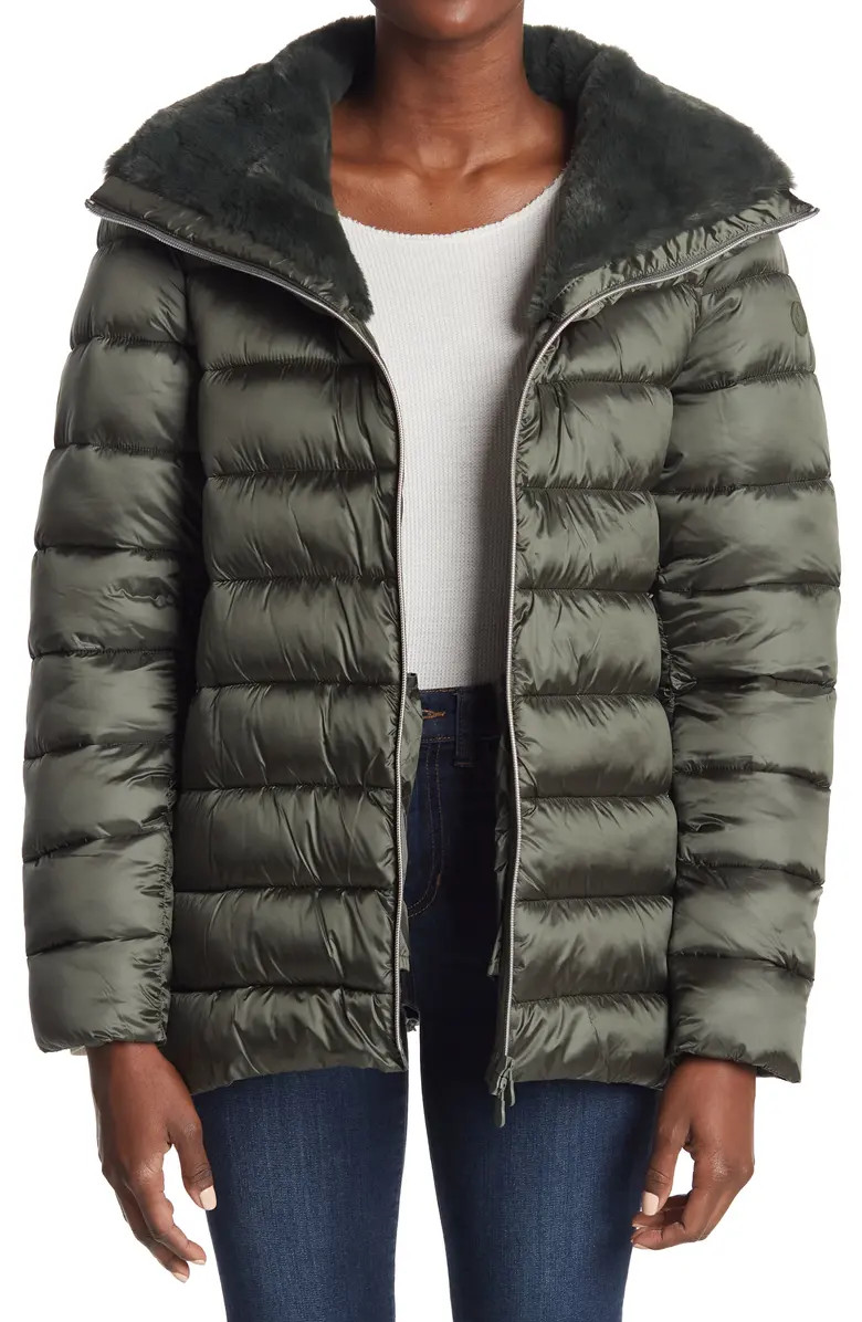 Iris Faux Fur Hood Puffer Jacket | Nordstromrack | Nordstrom Rack