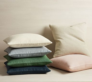 Everyday Linen Pillow | Pottery Barn (US)