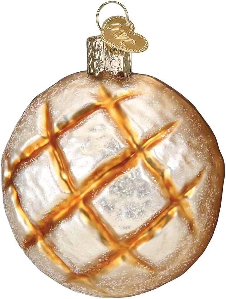 Old World Christmas Ornaments Sourdough Bread Glass Blown Ornaments for Christmas Tree | Amazon (US)