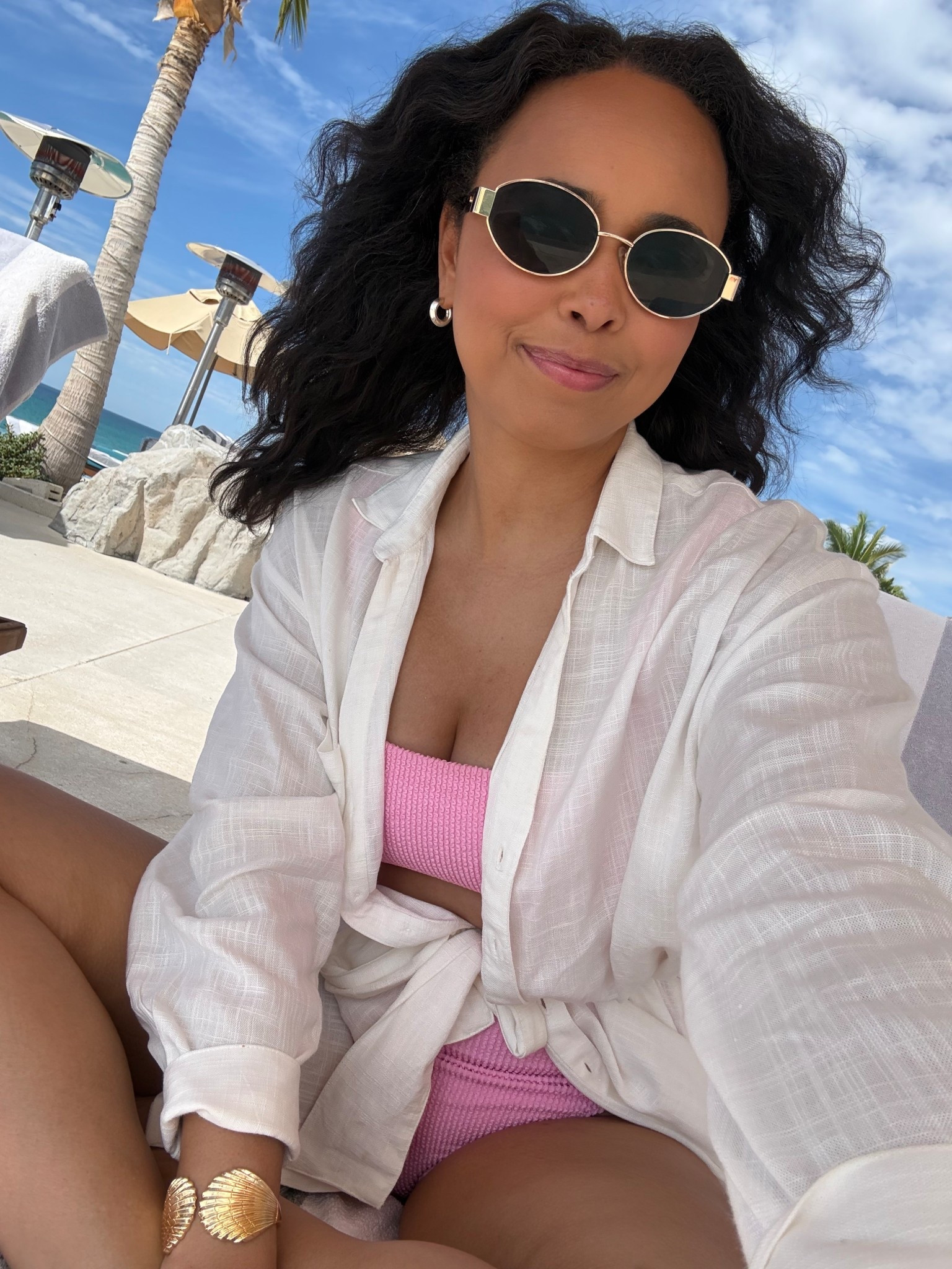 Everything I wore in Cabo! This scrunch bikini is so flattering and comfortable. ☀️ Wearing the color bubblegum (they have so many colors to choose from!) and, size small in top & bottom! 

#LTKSeasonal #LTKTravel #LTKootd