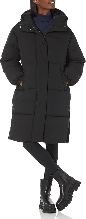 Amazon Essentials Women's Oversized Long Puffer Jacket (Available in Plus Size) | Amazon (US)