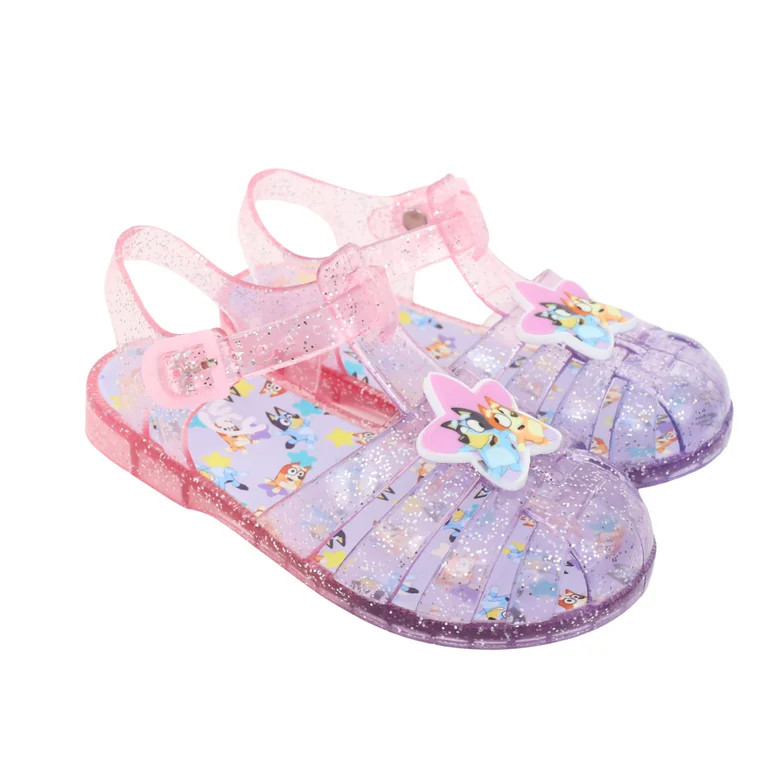 Bluey Toddler Girls Ombre Jelly Fisherman Sandal | Walmart (US)