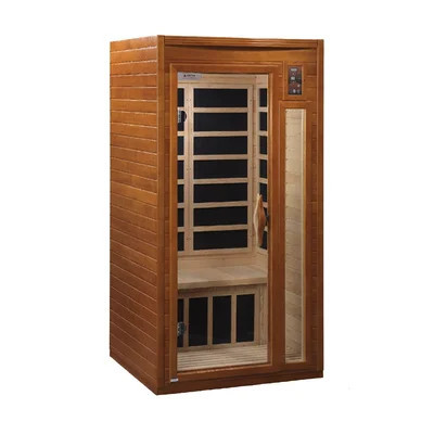 Barcelona 1 Person FAR Infrared Sauna | Wayfair North America