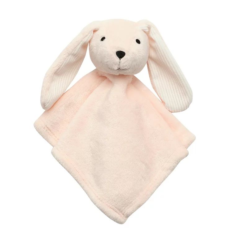 Lambs & Ivy Pink Bunny Soft Baby/Child/Toddler Plush Lovey Security Blanket | Walmart (US)