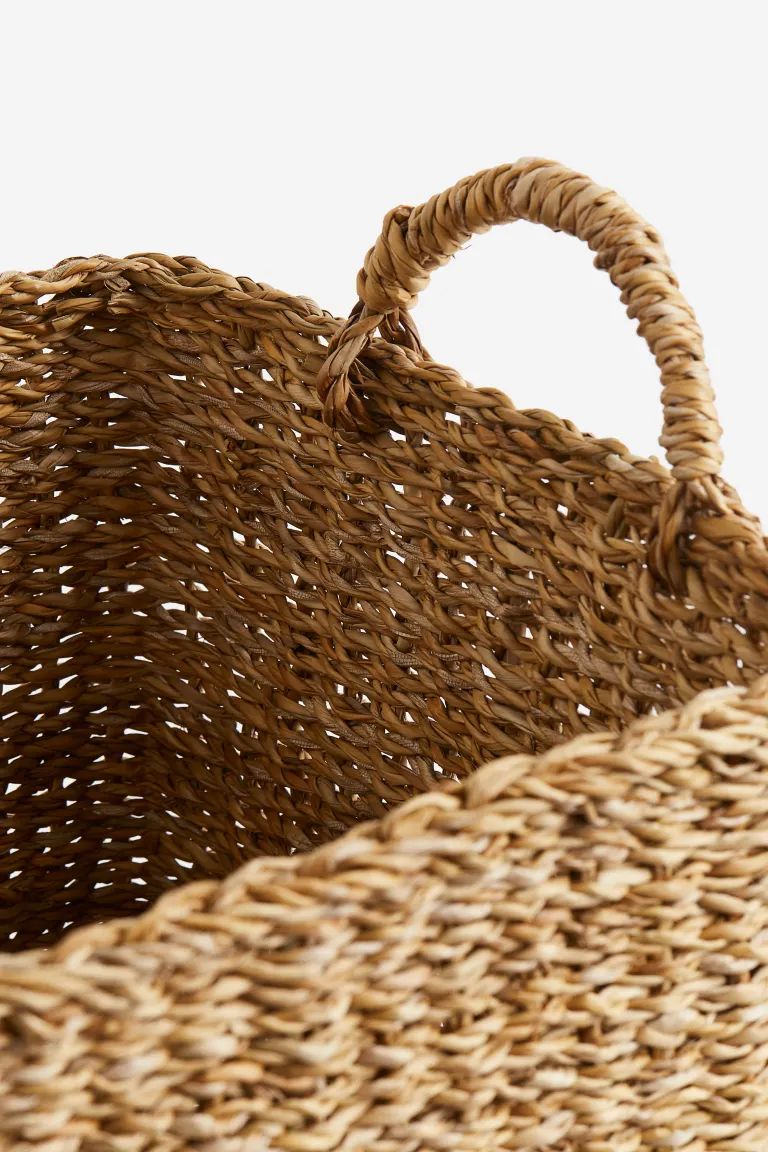 Large Braided Storage Basket | H&M (US + CA)