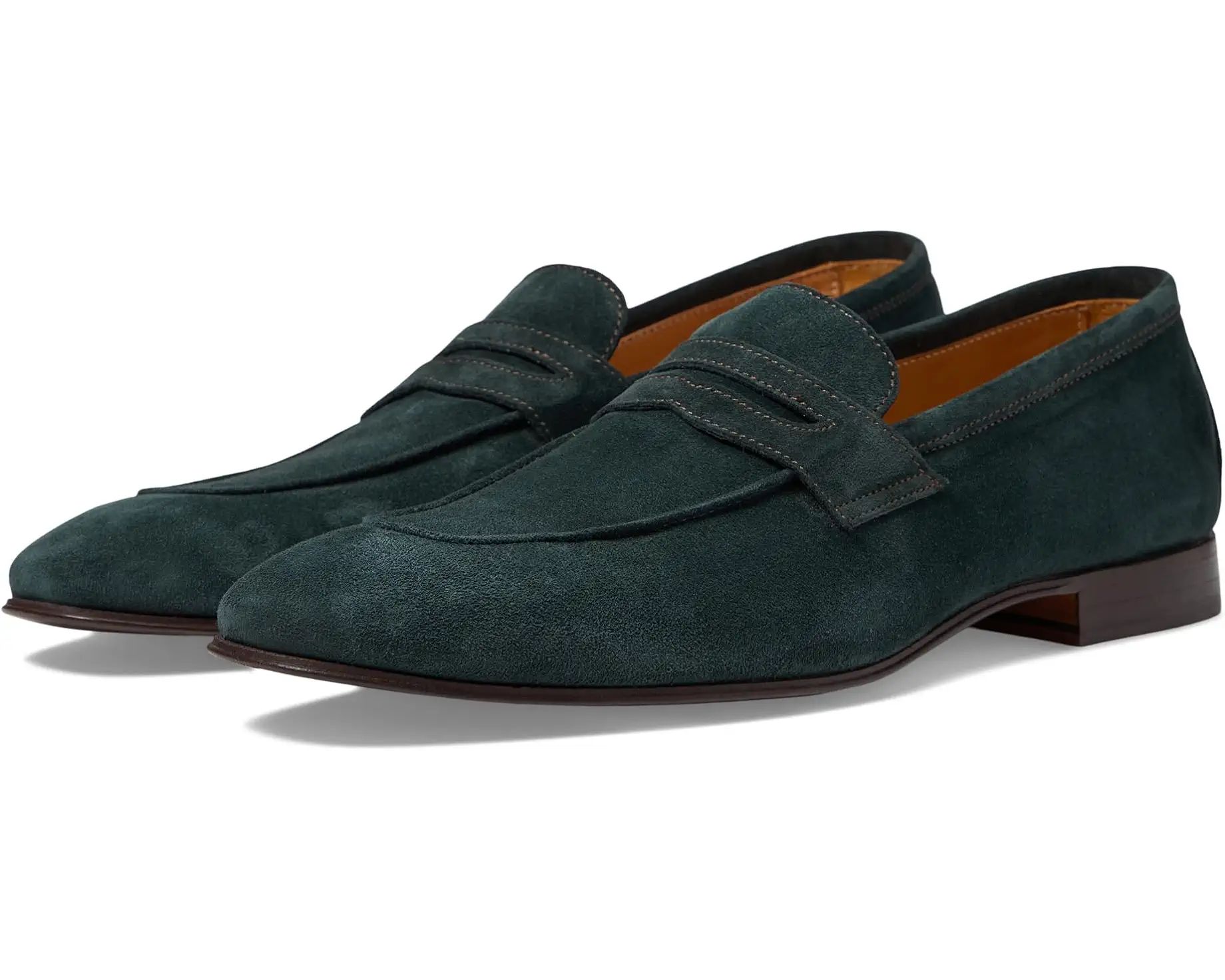 Massimo Matteo Velour Penny Loafer | Zappos