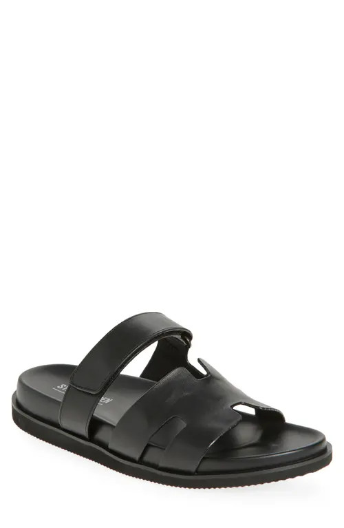 Steve Madden Maiven Slide Sandal in Black at Nordstrom, Size 12 | Nordstrom