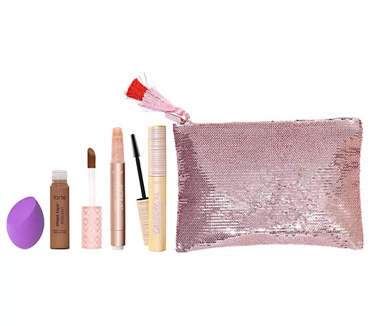 tarte Full Face Favorites 4-Pc Collection with Bag - QVC.com | QVC