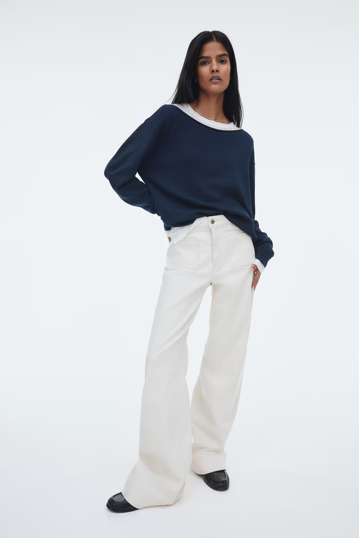 Off-the-Shoulder Sweater | H&M (US + CA)