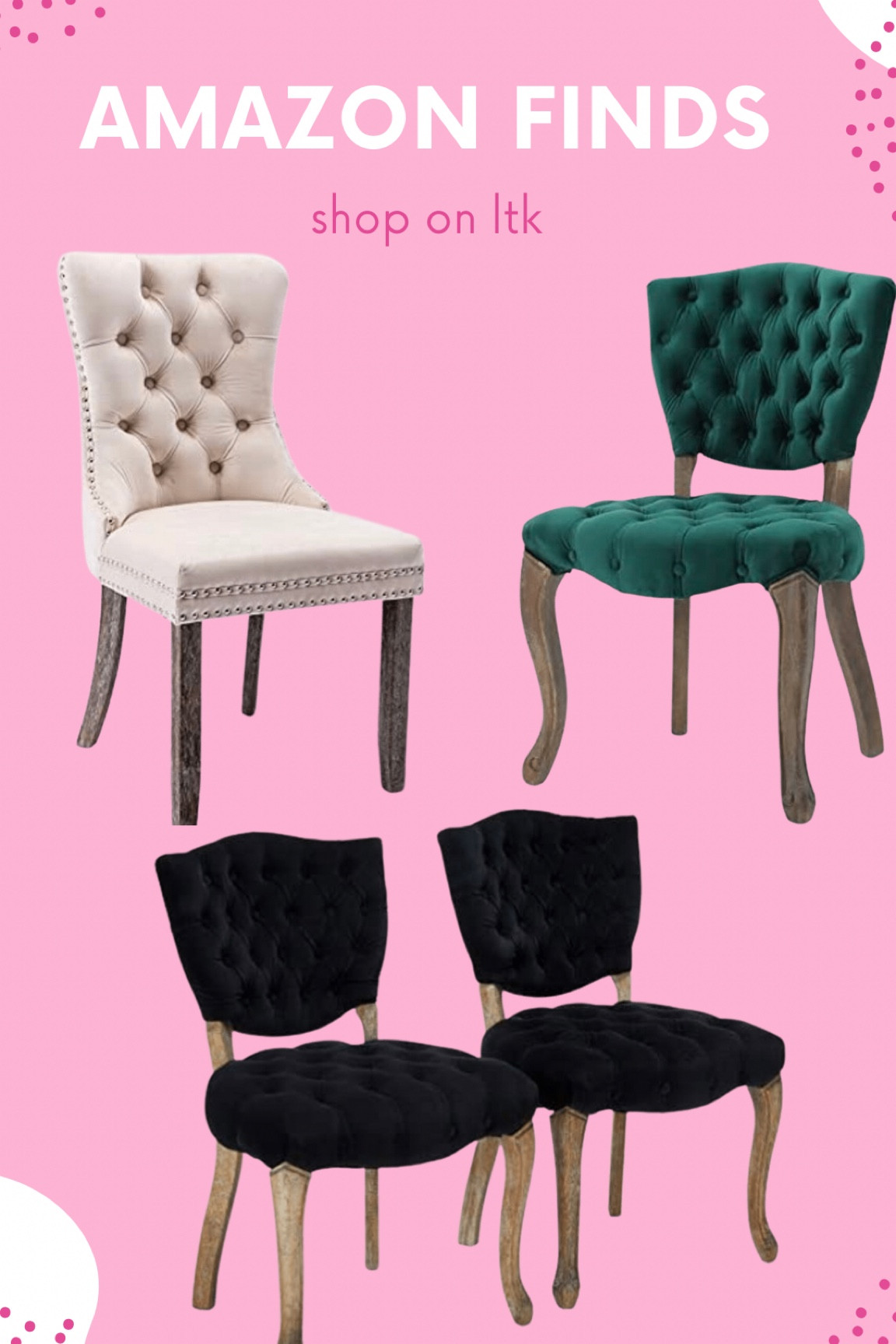 Dining room chair options thanks for voting to help me choose!

Home decor dining room chair chairs velvet chair antique chair 

#LTKhome