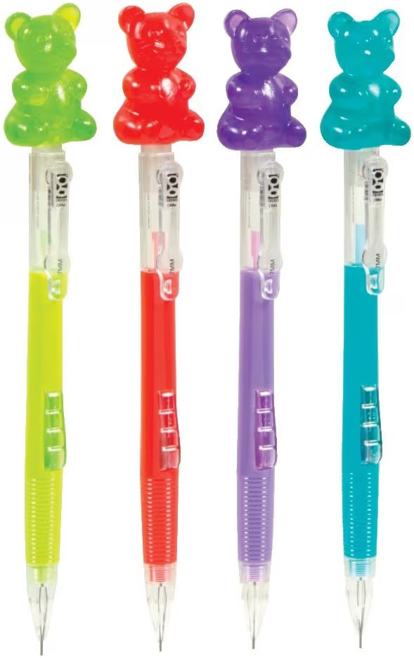 Raymond Geddes Gummy Bear Scented Assortment Mechanical Pencil (Pack of 24) | Amazon (US)