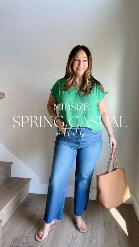 Midsize casual spring outfit

Fit tips: tops tts, L // jeans size up if inbetween, 14 // shorts size up, 14 

Use code RYANNE10 for 10% off tops 

Spring spring outfit casual outfit midsize style midsize fashion casual spring outfit the recruiter mom

#LTKSeasonal #LTKmidsize #LTKVideo