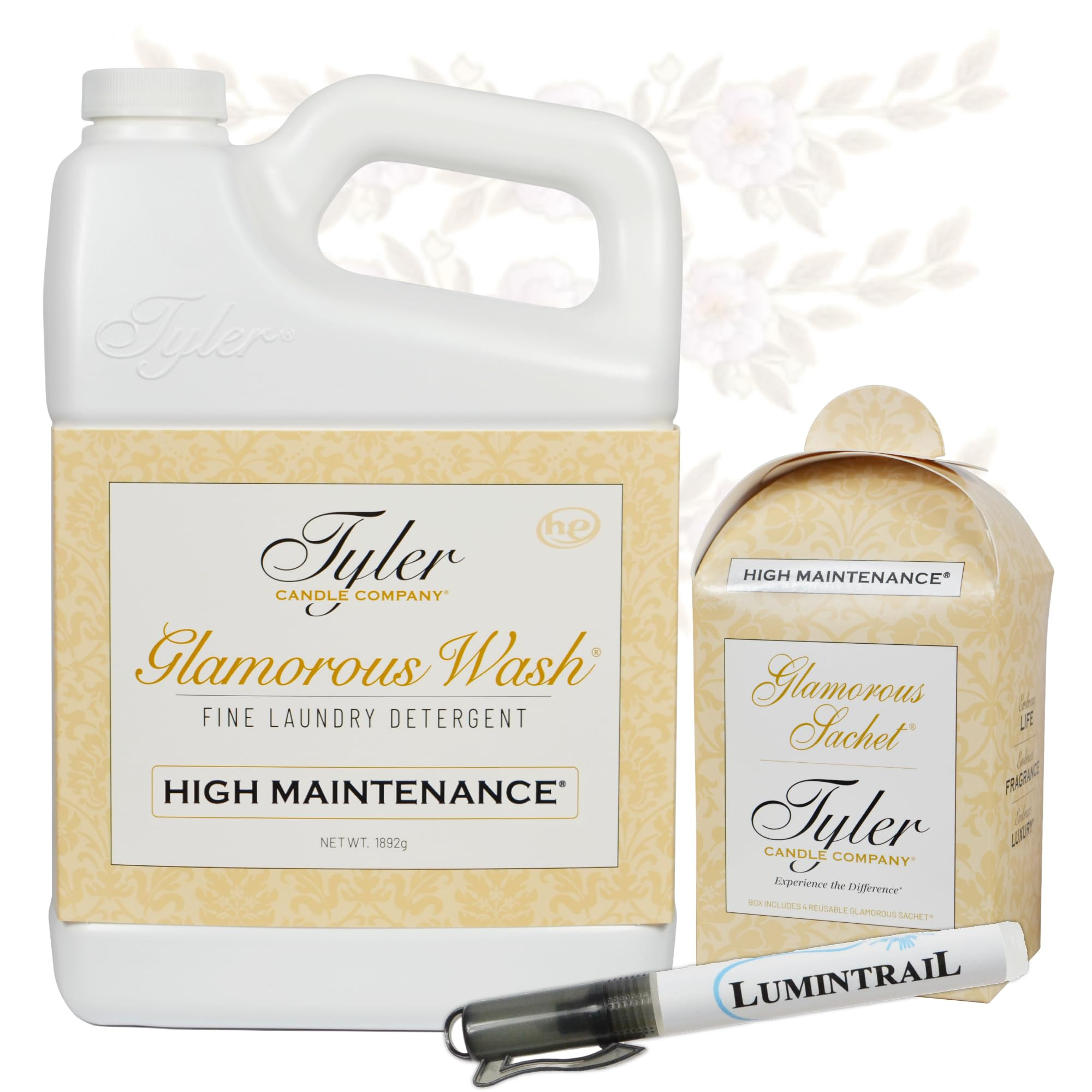 Tyler Glamorous Wash High Maintenance Fine Laundry Detergent with Stain Remover Pen and Dryer Sac... | Amazon (US)