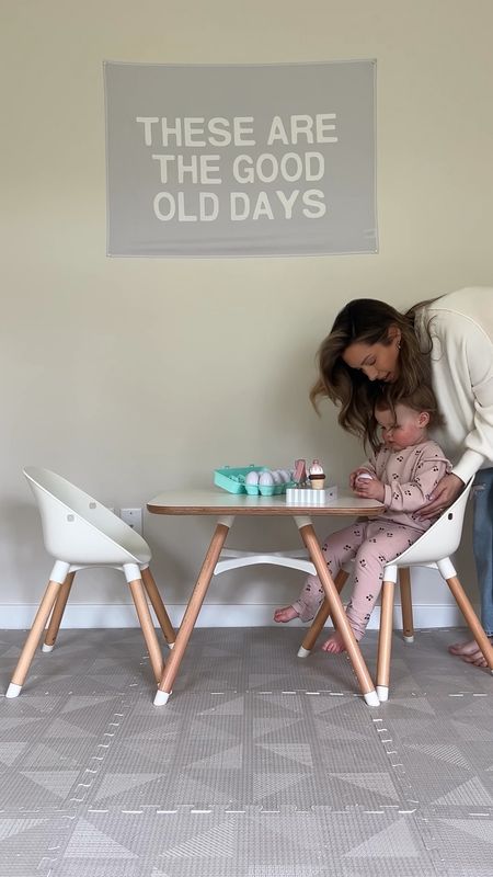 Toddler playroom table and chairs from Lalo 💕

#LTKfamily