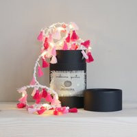 Tassel Fairy Light String | Boho Bedroom Decor Gift For Girl | Etsy (US)