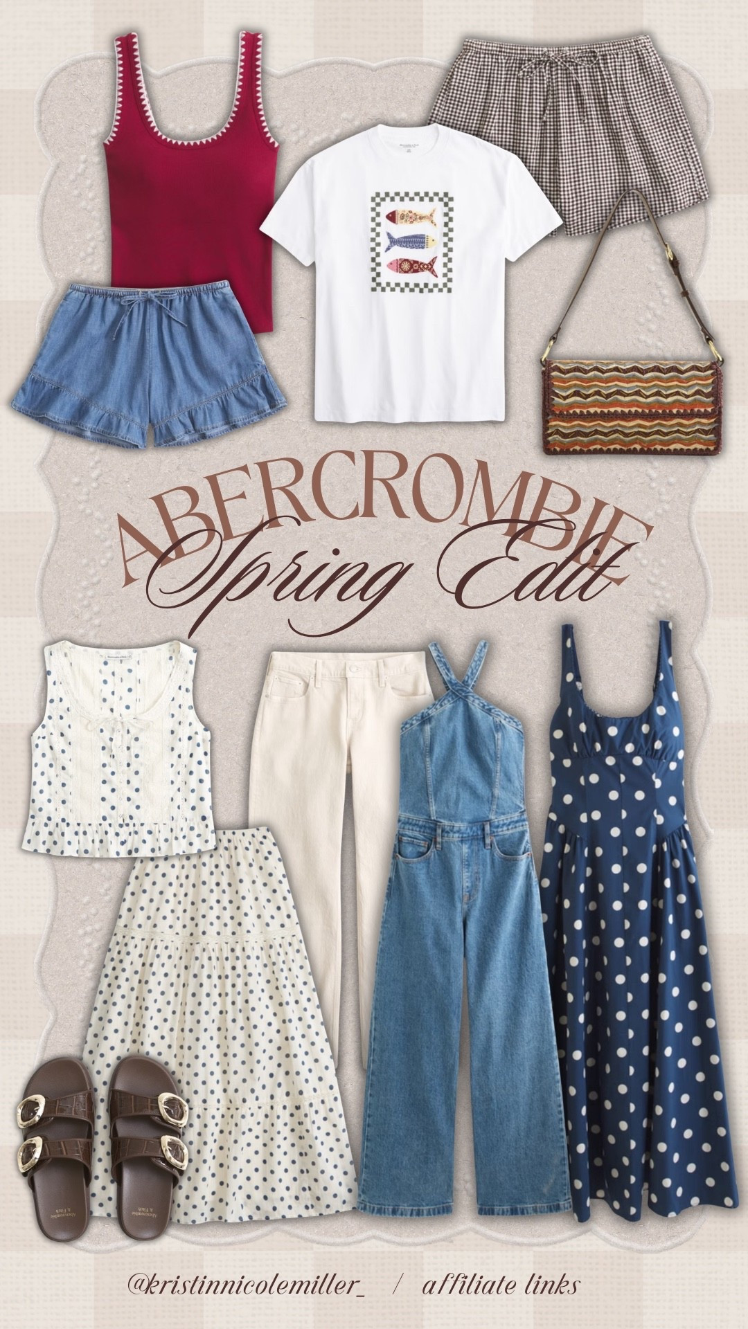 Abercrombie // spring edit!! So many cute new arrivals for spring and summer prep. Perfect for prepping for spring break trips ☀️ 

Seasonal clothing khaki accessories sandals bag dress denim shorts dress polka dots skirt 

#LTKSeasonal #LTKSpringSale #LTKmomlife