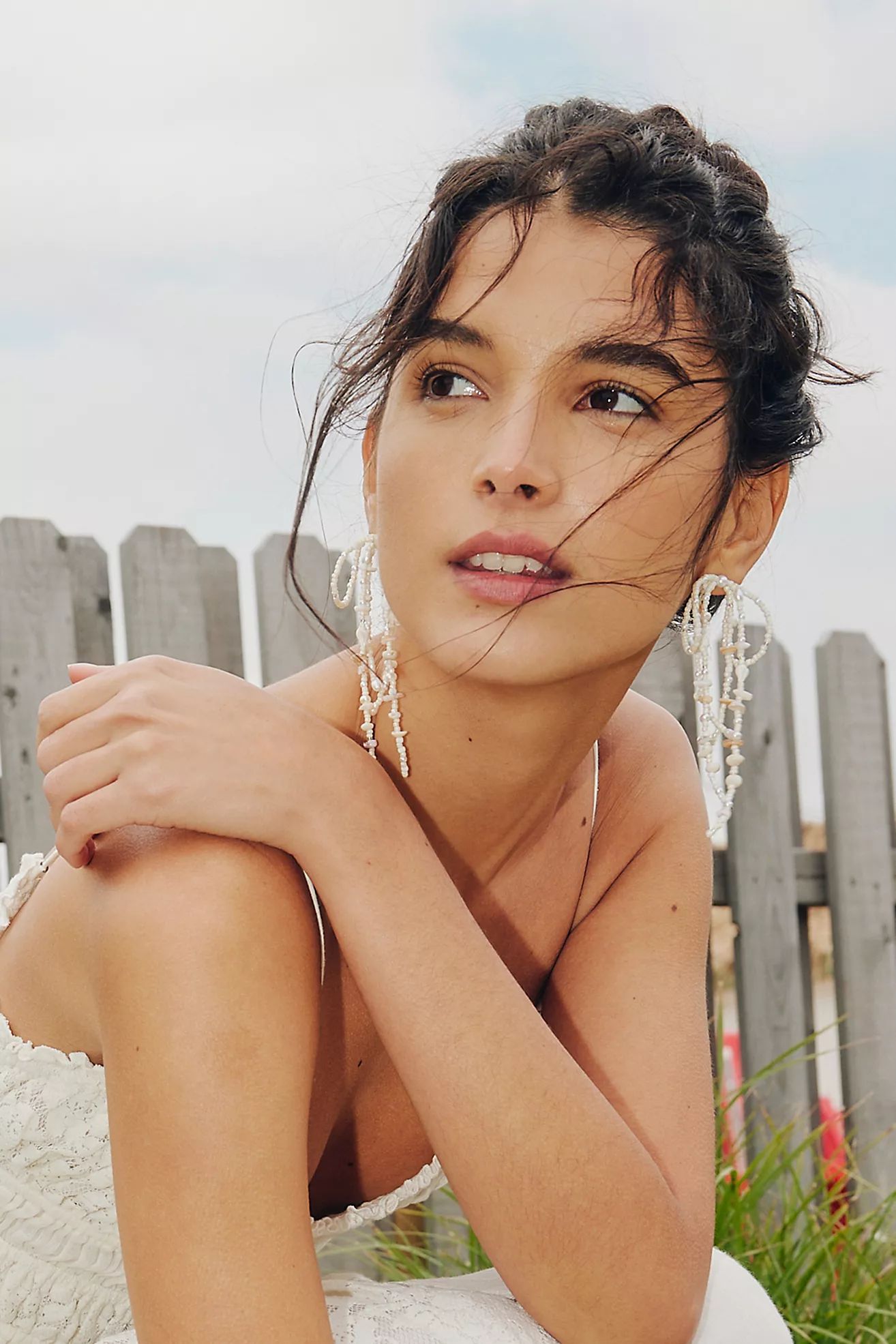 Say You Love Me Bow Dangle Earrings | Free People (Global - UK&FR Excluded)