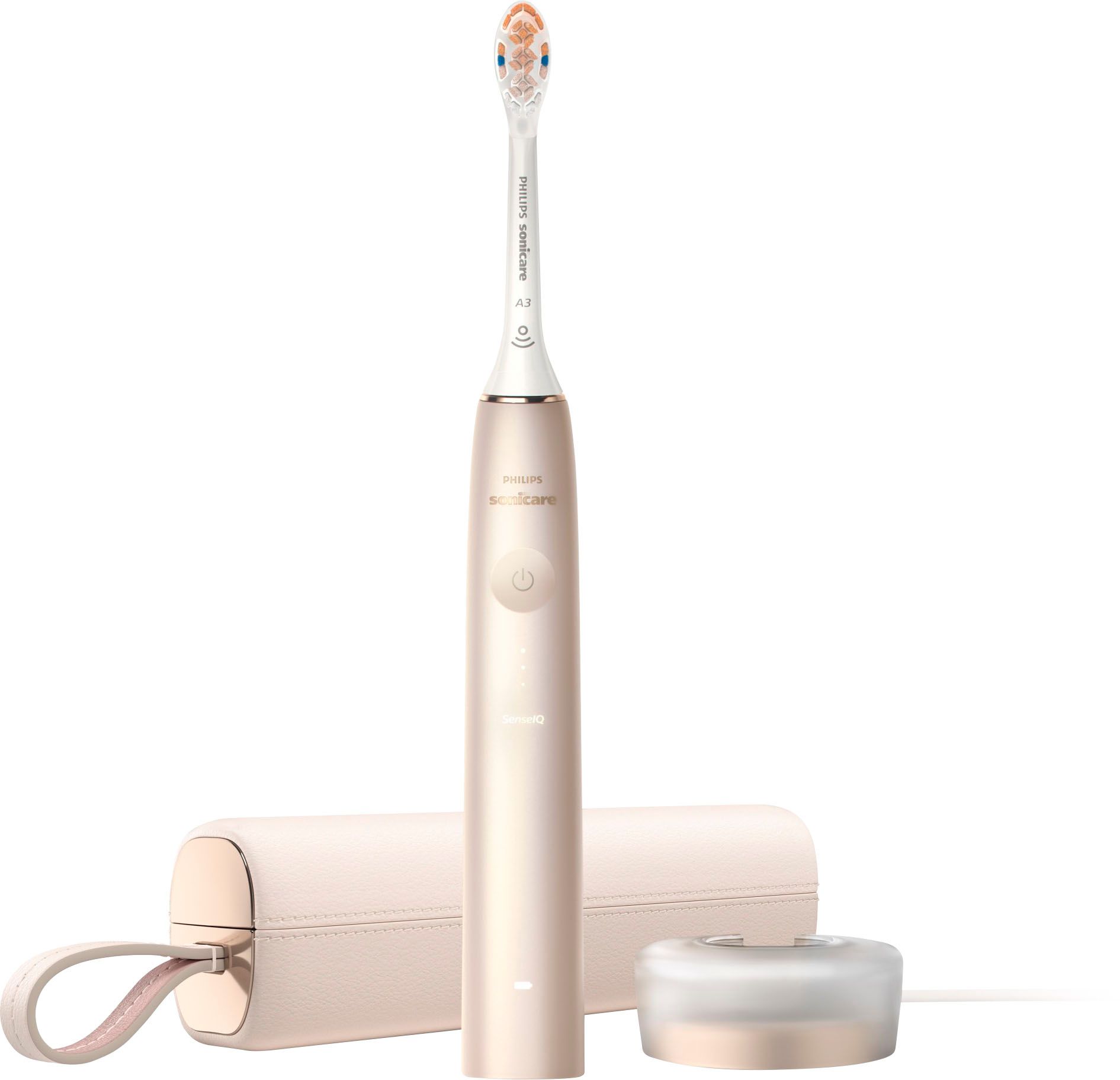 Philips Sonicare 9900 Prestige Rechargeable Electric Toothbrush with SenseIQ Champagne HX9990/11 ... | Best Buy U.S.