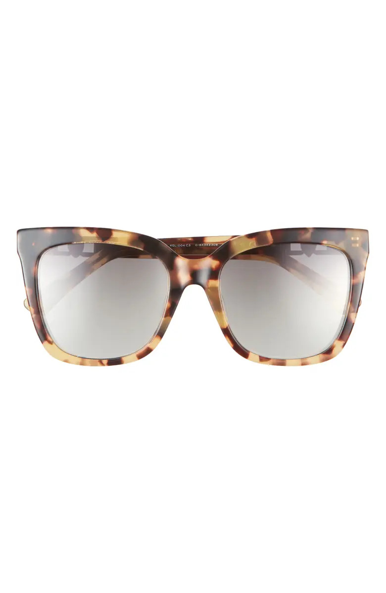 53mm Polarized Cat Eye Sunglasses | Nordstrom Rack