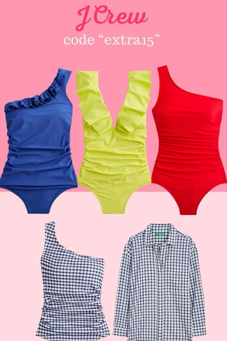 Swim sale! J Crew has some of the cutest swimsuits! You can get an extra 30% off on several sale items 

#LTKsalealert #LTKover40 #LTKswim