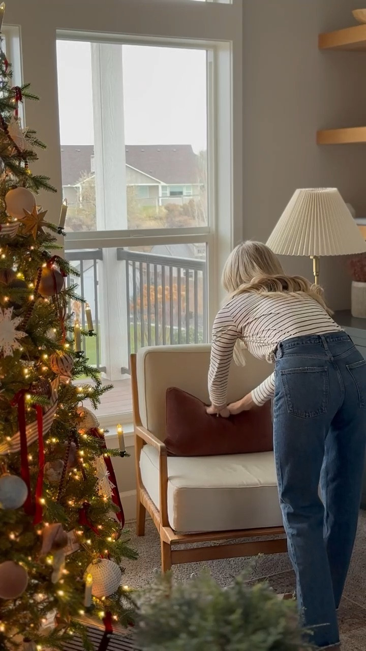 The cutest velvet lumbar pillow!! A favorite recently in my home and for all of you too. Perfect for fall and winter styling. 

#LTKStyleTip #LTKHome