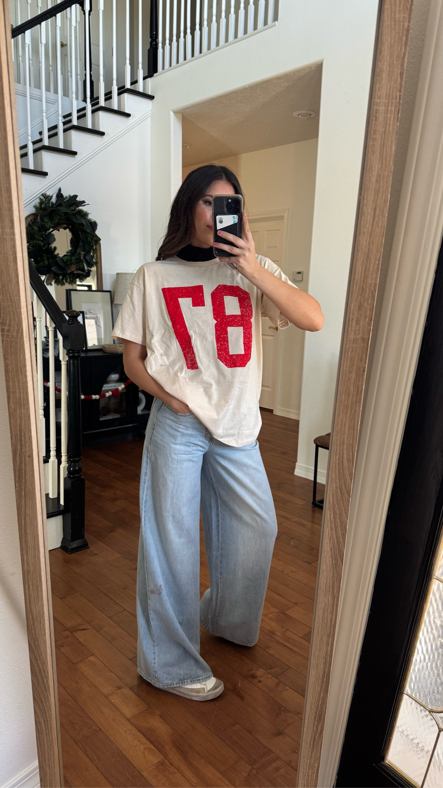 Game day ready! Only $12.99! I sized up to XXL!

#LTKFindsUnder50