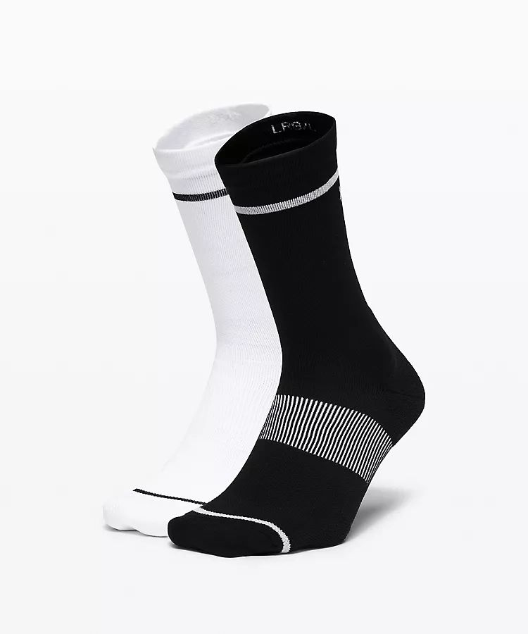 Men's Power Stride Crew Sock 2 Pack | Men's Socks | lululemon | Lululemon (US)