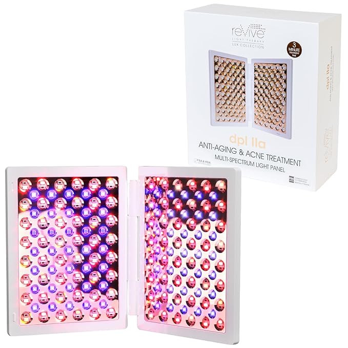 reVive dpl lla Blue & Red Light Therapy Device for Face | 3-in-1 Anti-Aging Wrinkle Reduction Lig... | Amazon (US)