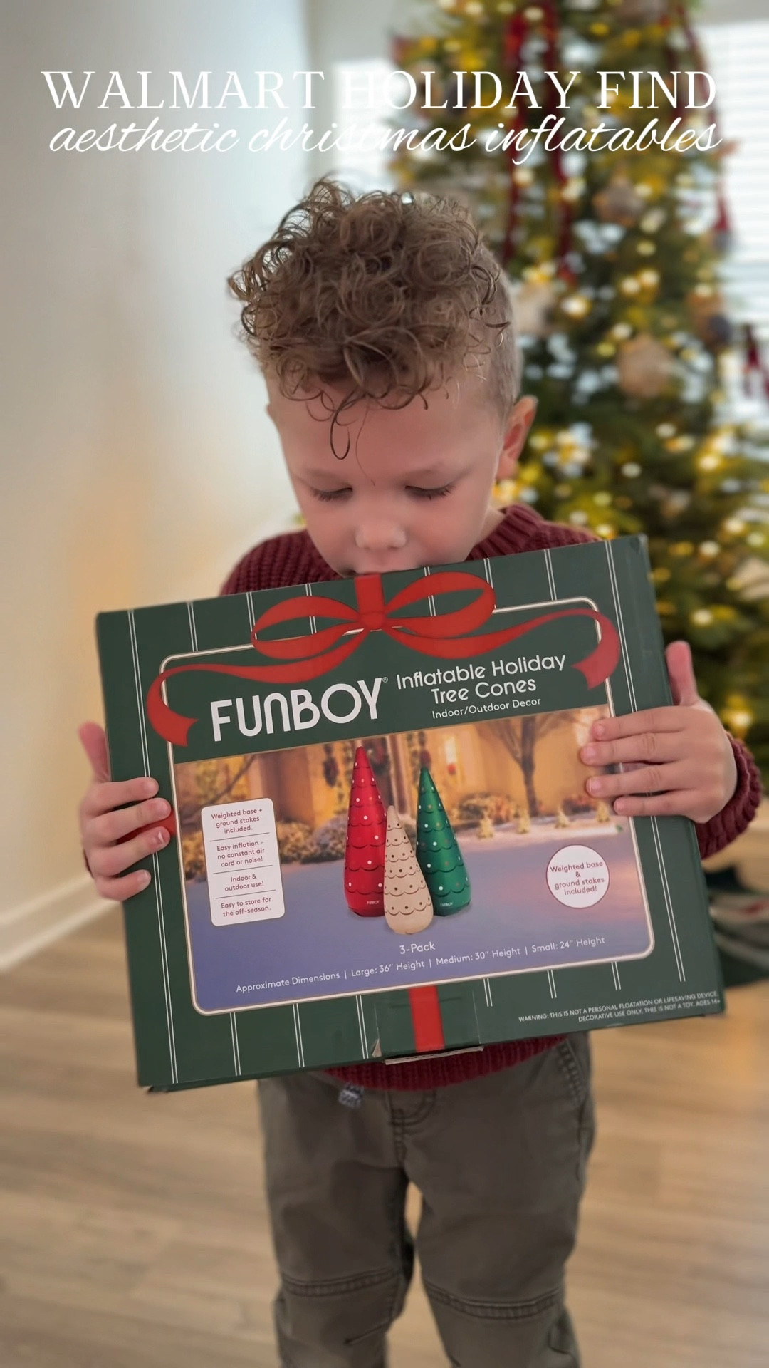 @funboy Christmas collection at @walmart is PERFECTION. You can style them inside, or outside because they are weighted and come with stakes to keep them in place!

So aesthetic but the kids still think they are so fun! And they are super affordable which is always a bonus

aesthetic holiday decor, mom life, festive home, cozy Christmas, family-friendly decor, Walmart finds, Funboy holiday



#LTKFindsUnder50 #LTKHoliday #LTKHome